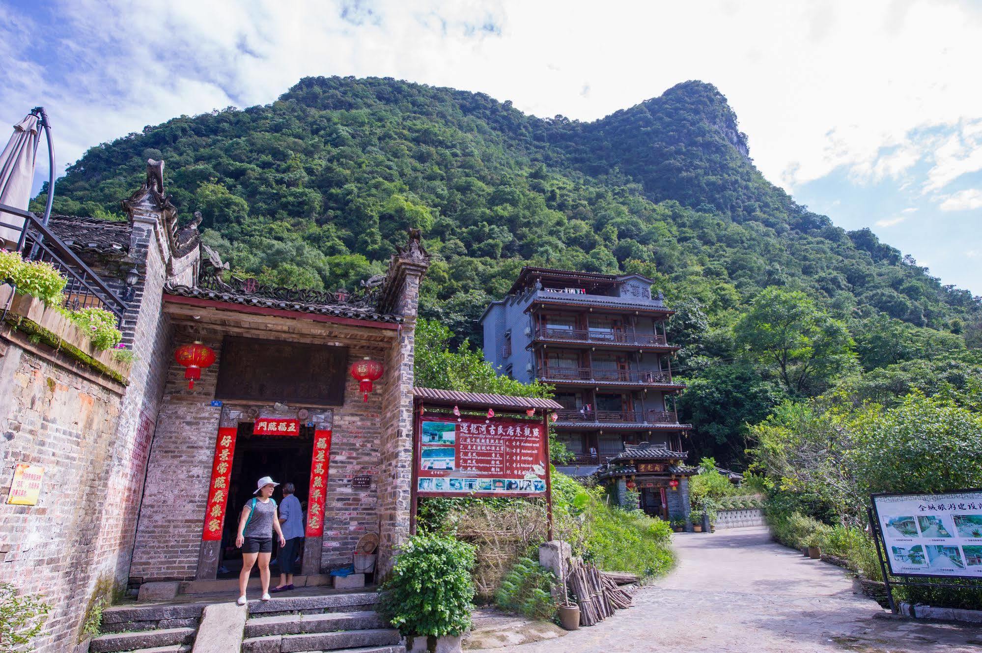 מלון Yangshuo Scenic Mountain Retreat מראה חיצוני תמונה