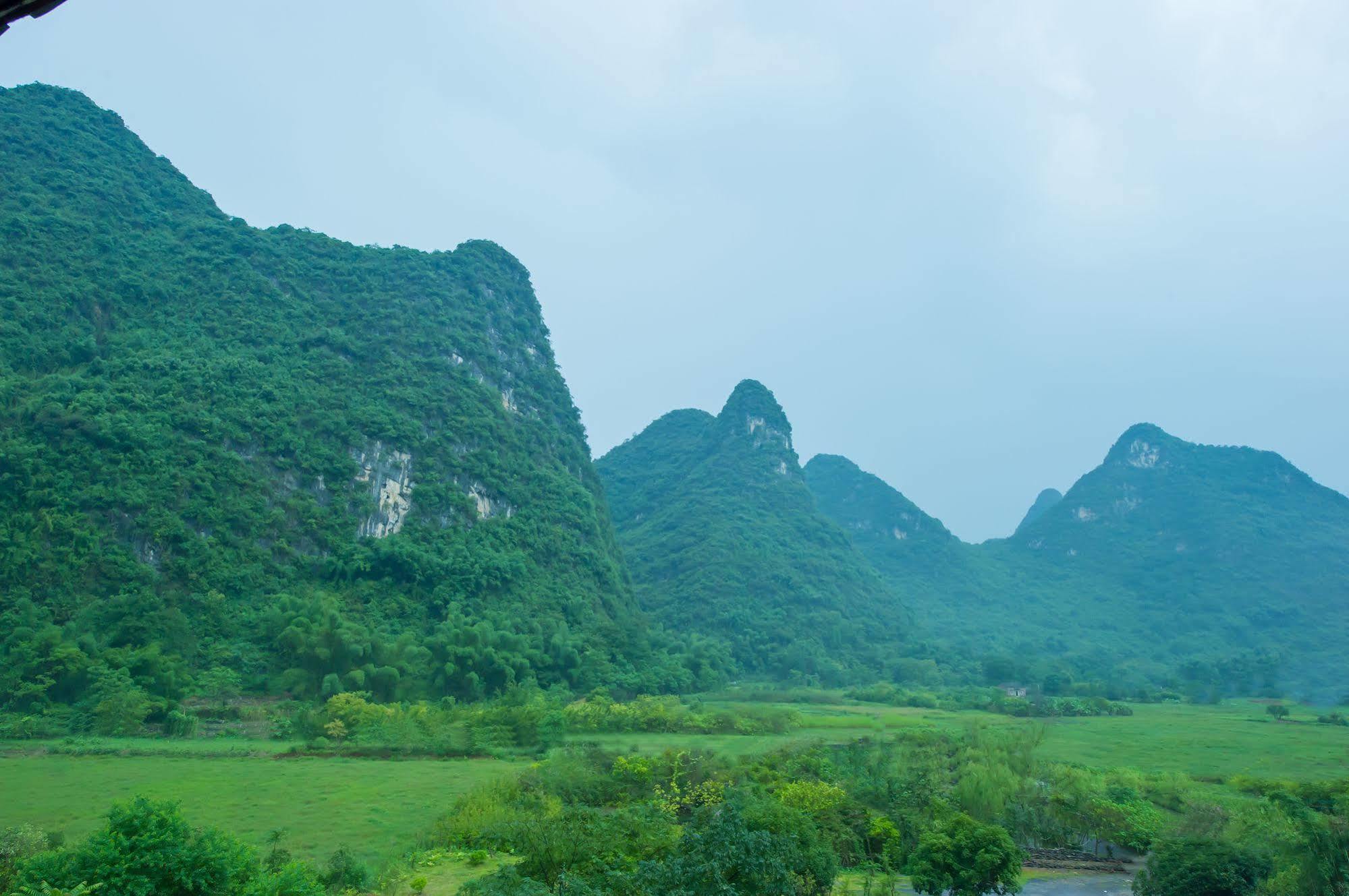 מלון Yangshuo Scenic Mountain Retreat מראה חיצוני תמונה