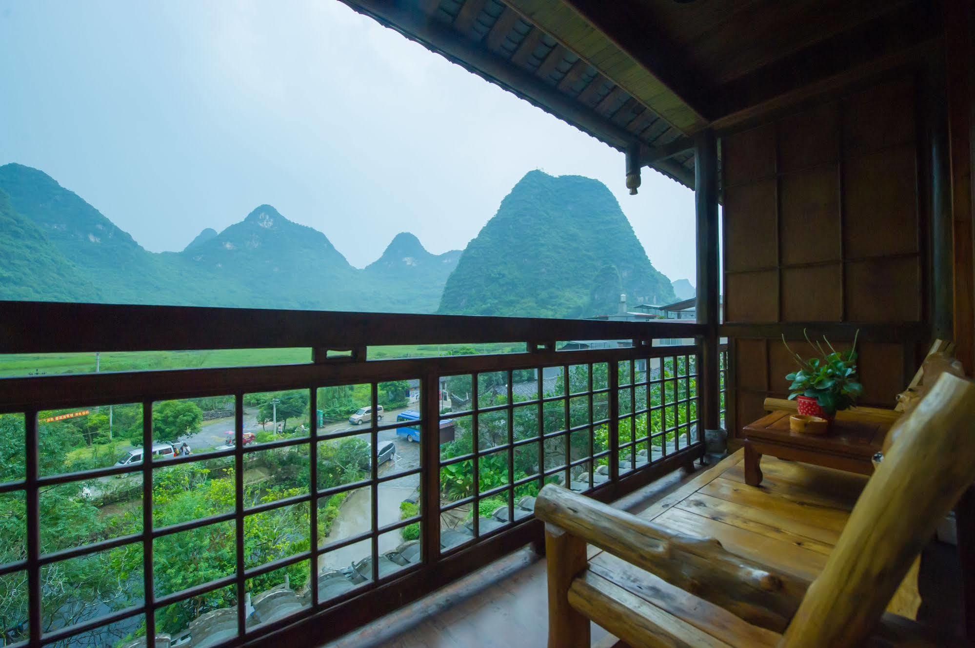 מלון Yangshuo Scenic Mountain Retreat מראה חיצוני תמונה