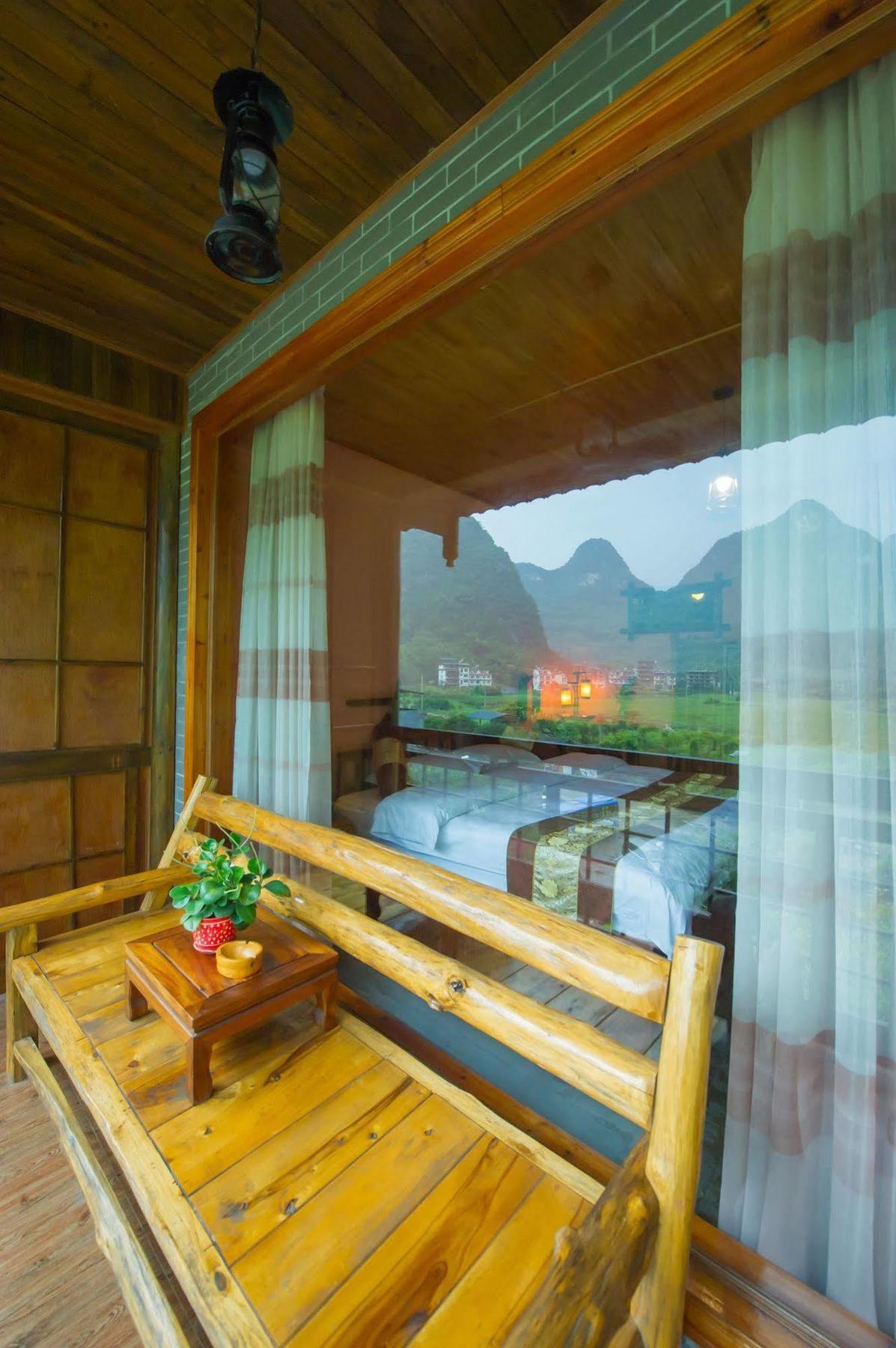 מלון Yangshuo Scenic Mountain Retreat מראה חיצוני תמונה