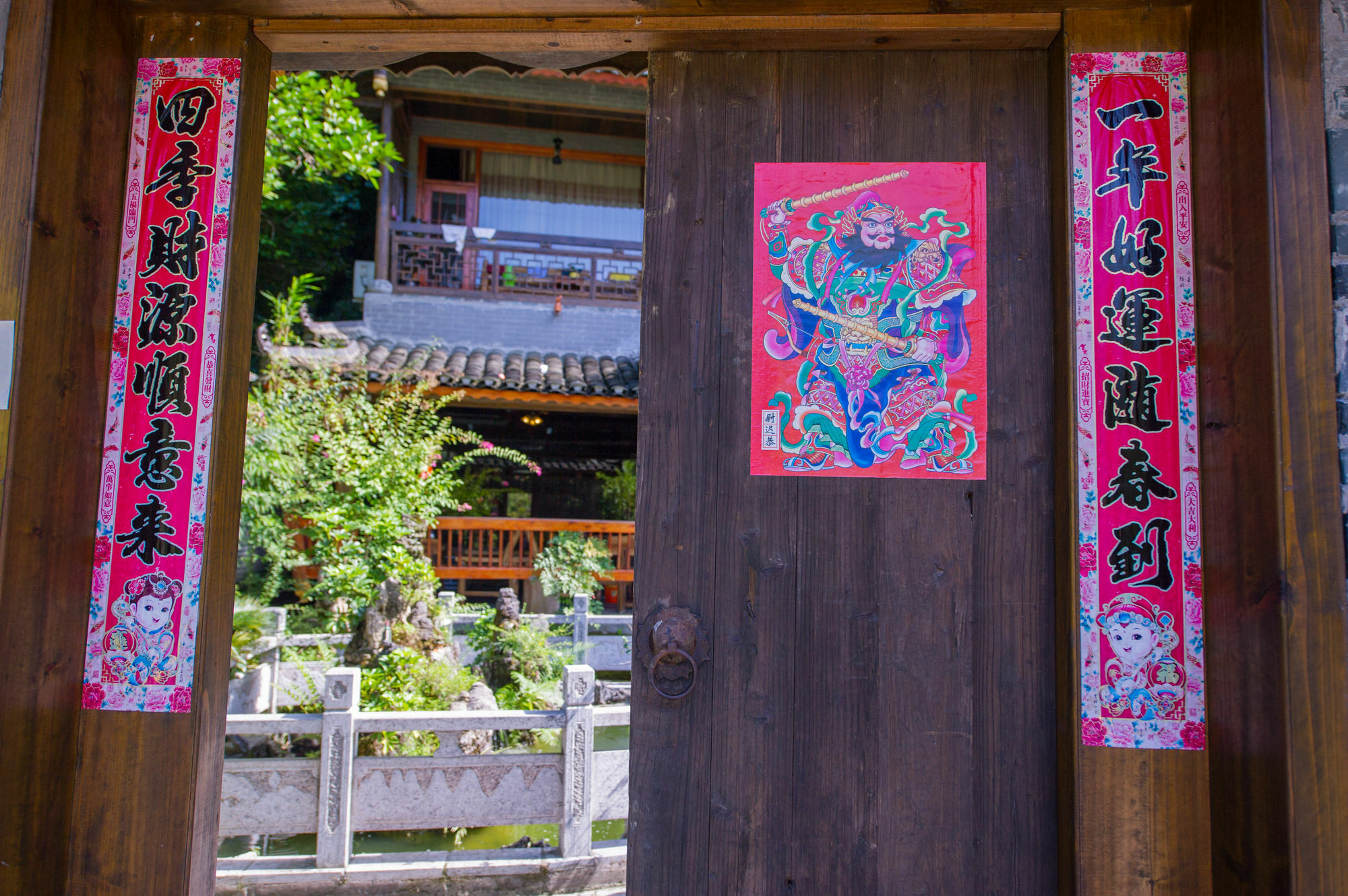 מלון Yangshuo Scenic Mountain Retreat מראה חיצוני תמונה
