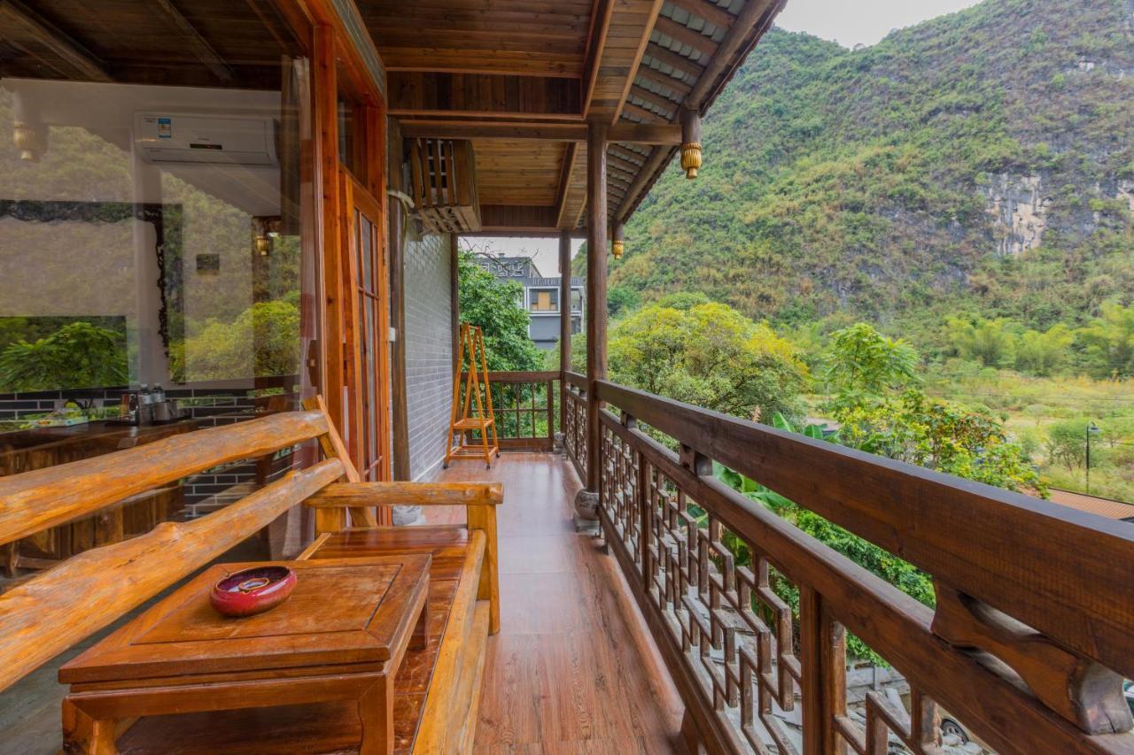 מלון Yangshuo Scenic Mountain Retreat מראה חיצוני תמונה