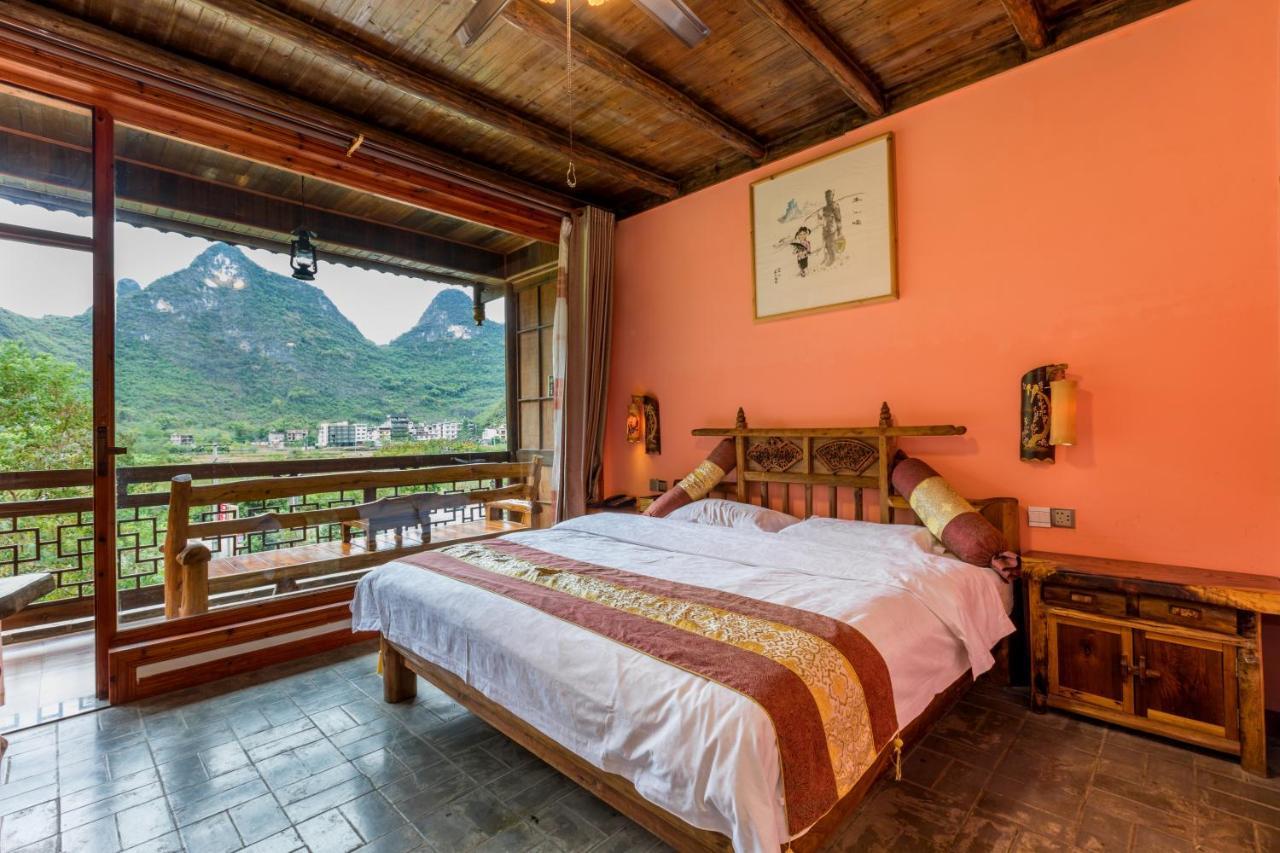 מלון Yangshuo Scenic Mountain Retreat מראה חיצוני תמונה